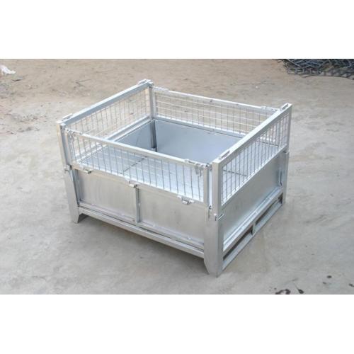 whole sale price foldable collapsible steel storage cage