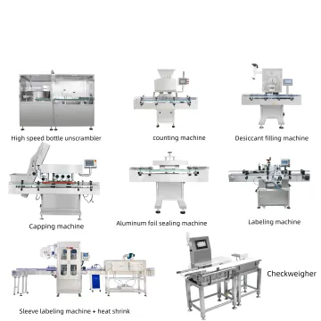 Automated Gummies and Capsule Counting Machine for Pharmaceutical Packaging