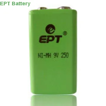 9.0V  Ni-MH prismatic battery