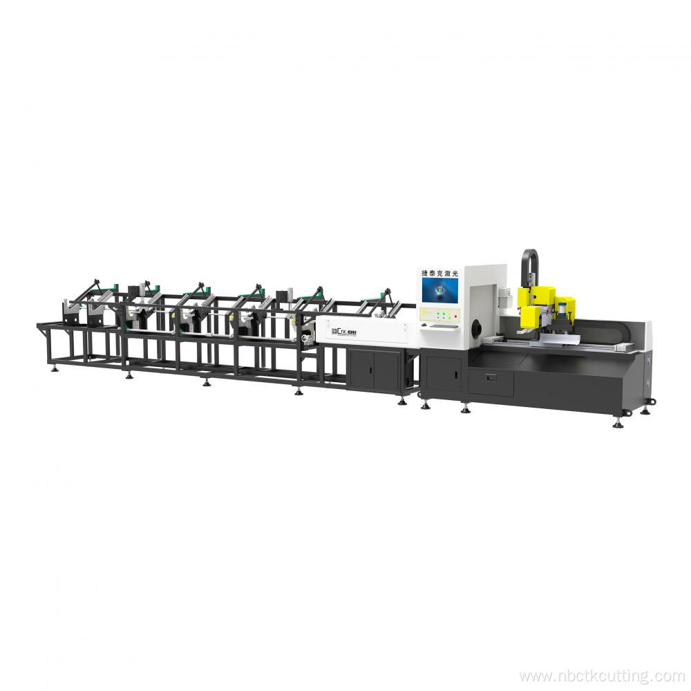 Pipe fiber laser cutting machine