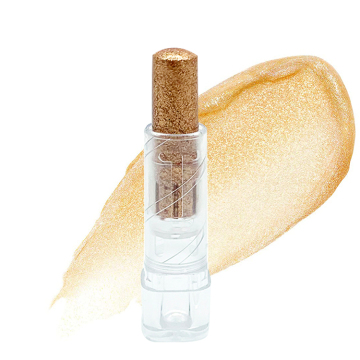 High Pigment Clear Lipstick with Gold Glitter and Custom Logo Packaging
