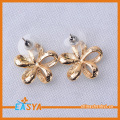 Baru desain emas Multi Enamel Flower giwang Online