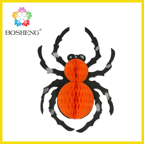 spider paper honeycomb ball for party decorations