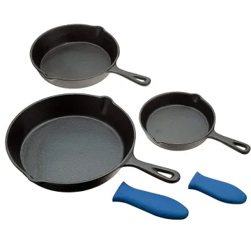 Cast Iron Frying Pans Pre-Seasoned Cast Iron Skillet Cast Iron Pan Cookware Set