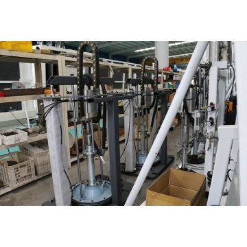 SERVO MOTOR DRIVEN AUTOMATIC VERTICAL GLASS SEALING ROBOT WITH HYDRAULIC PUMP SYSTEM
