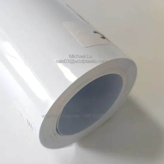 top leader white pvc rigid sheet thermoforming
