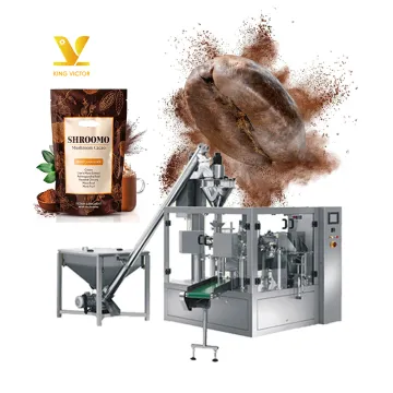 Automatic Doypack Pouch Powder Filling Machine (100g-5kg) for Coffee Packaging