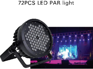 72 PCS*3W LED PAR Lighting