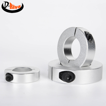 Quick Release Shaft Collar with Locking Collars and Retention Flange - Aluminum Clamping Solutions