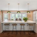 Green petal fruit tray glass lampshade pendant lamp