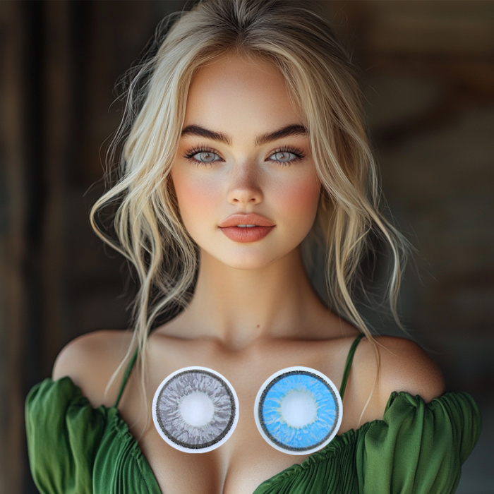 Cheap price myopia multi choice color pupil invisibility