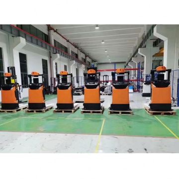 Remote Control AMR Robot Rider Stacker for Factory Automation