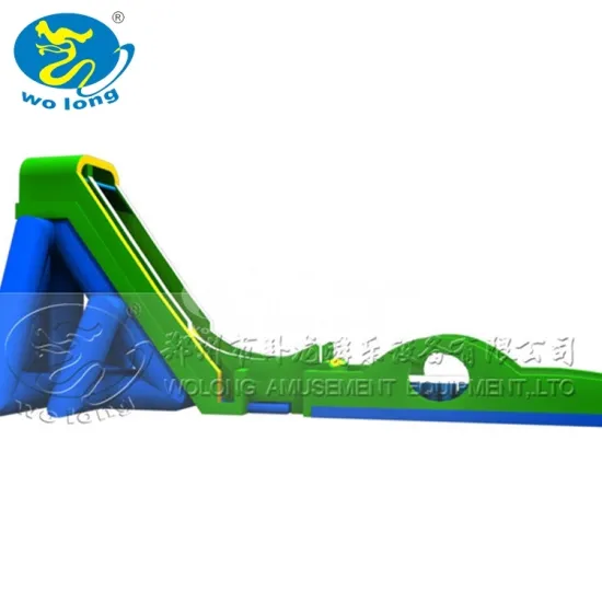 New design bounce house water slide