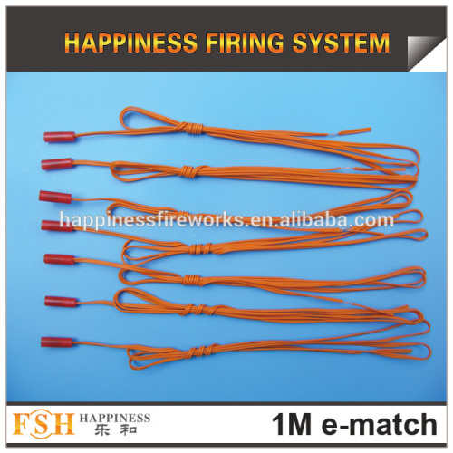 Liuyang Happiness Fireworks 1 Meter ematches / electric match / electirc igniter for fireworks display+safety match