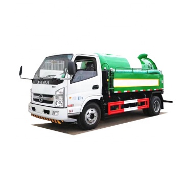 China Foton 5000 liter cleaning sewage suction truck for malaysia