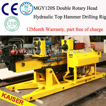10% Off, Hydraulic Top Hammer, Double Rotary Head Anchoring Drilling Rig