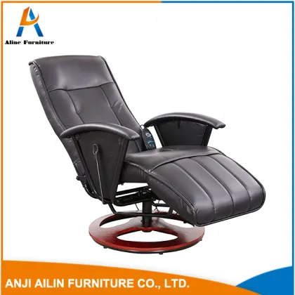Vibration massage chair leather easy rest recliner chair