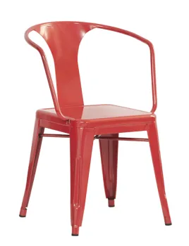High Back Restaurant Classical Metal Dining Galvanized Tolix Chair (Fs-D505)