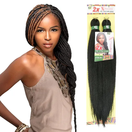 21inch Free Sample 56 Colors Factory Price Yaki Easys Extension Expression Easy Braid Hair Pre Stretched Synthetic Braiding Hair