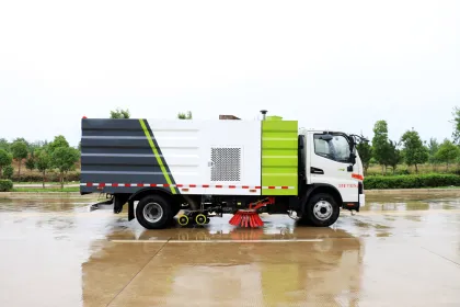 street sweeper truck JAC