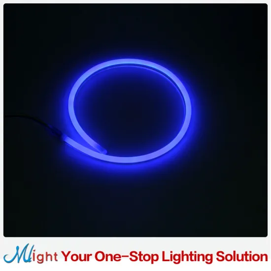 Side-emitting Neon Tube LED Strip Lights Yellow IP47 with CE RoHS FCC Flexible Neon Lights