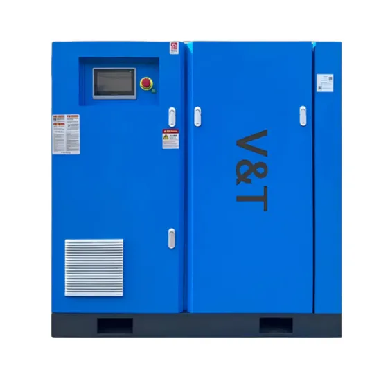 22kW Horizontal Two Stage PM VSD Screw Compressor