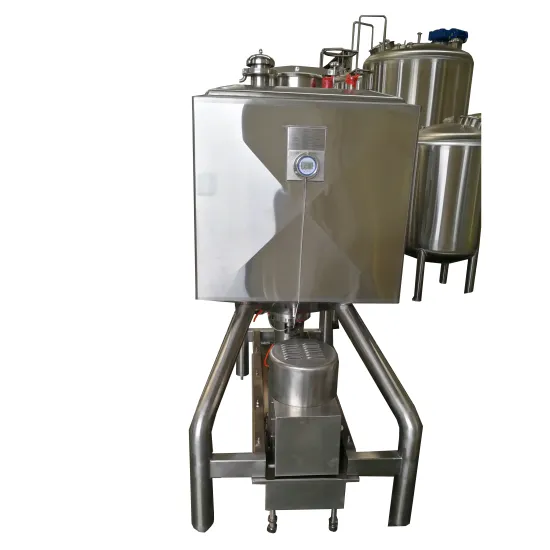 Customized Stainless Steel High Speed Emulsification Tank