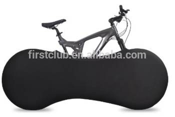 Half Stretch bike indoor cover bicycle dust clean tire cover