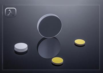 Metallic Mirrors Laser