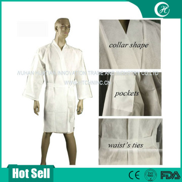 Nonwoven disposable hairdressing kimono