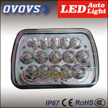 OVOVS hot sale cheap 7 inch led headlight 12v 45w led work light for truck 4x4