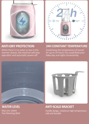 Smart Multi-Functional Electronic Breast Milk Warmer & Baby Bottle Heater
