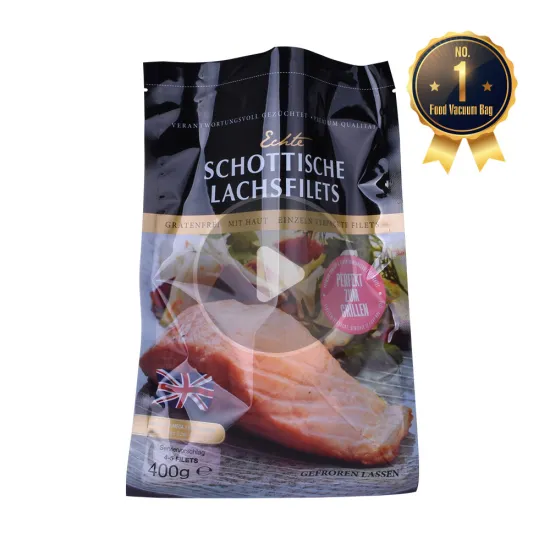 Factory Customized print Food Vacuum Bags With Window