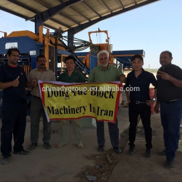 QT10-15 automatic paver stone making machine hollow block making machine price