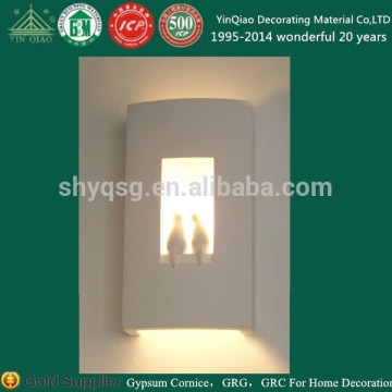 2015 New Design Indoor Decoration GRG light/ Gypsum Wall Lamp