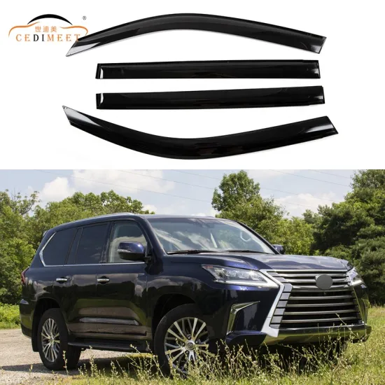 PP Material Sun Visor for Lexus LX570 Car Exterior Window Rain Guard