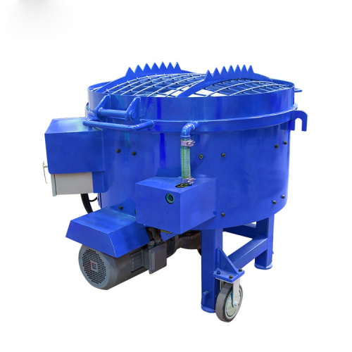 WRM250 Pan Type Cement Mortar Mixer: Small Refractory Pan Mixer for Sale