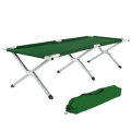 Cama de acampar de senderismo reclinable plegable ajustable plegable