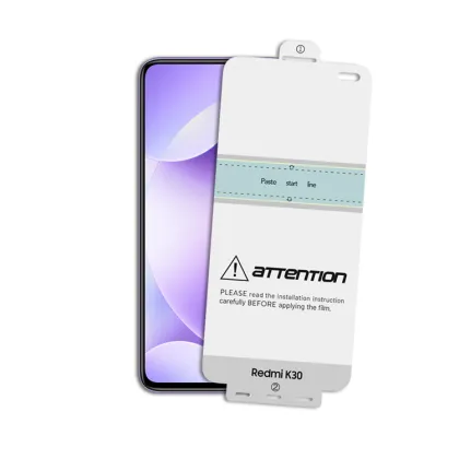 Xiaomi Redmi k30 Ultra-thin Mobile Hydrogel Screen Protector