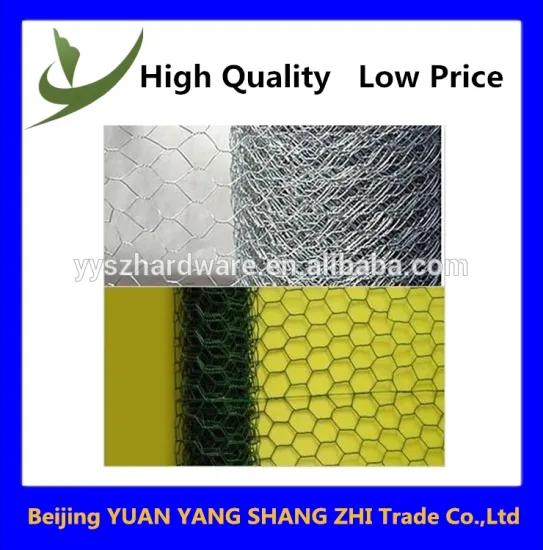 Anping malla hexagonal/hexagonal steel tube/chain link fence