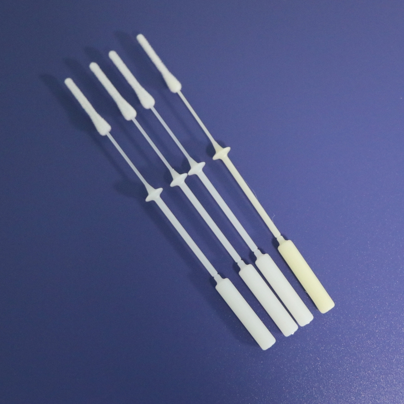 Disposable ABS Stick Nylon Flocked Nasal Swab