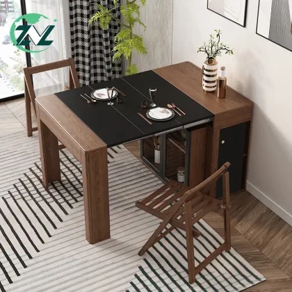 Multifunctional Extendable Table Folding Stool Dining Table