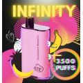 Fume Infinity 3500 Puffs Vapes jetables Toutes les saveurs