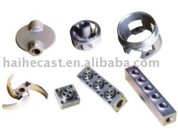 Fluid equipment pipe castings