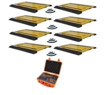 Portable Wireless Axle Scale for Truck Weight Measurement - 20 Ton Capacity