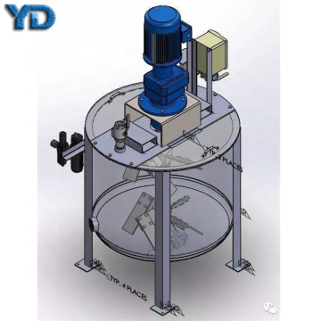 Liquid Soap Making Machine & Stainless Steel Shampoo Mixing Tank