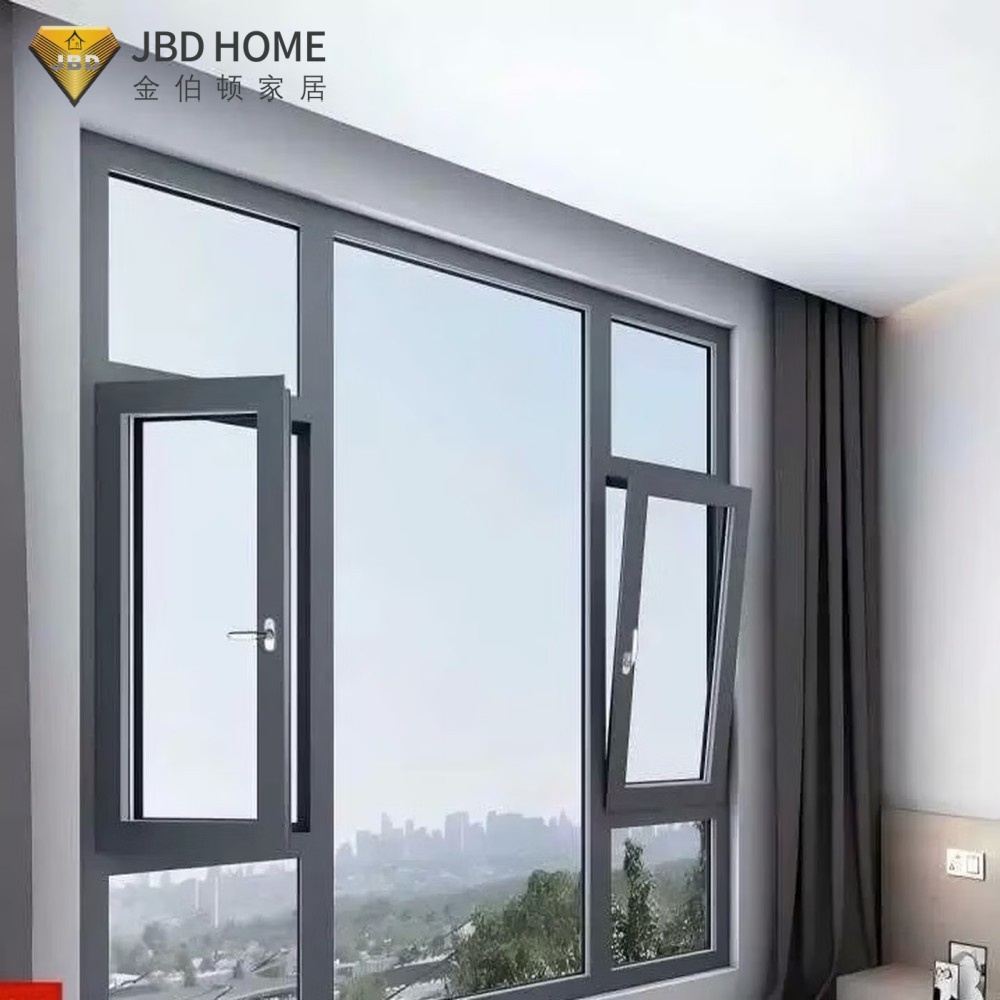 Luxury Villa Main Entrance Solid Wood Pivot Door Modern Design