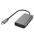 4 in 1 USB-C zu HDMI VGA-Adapter