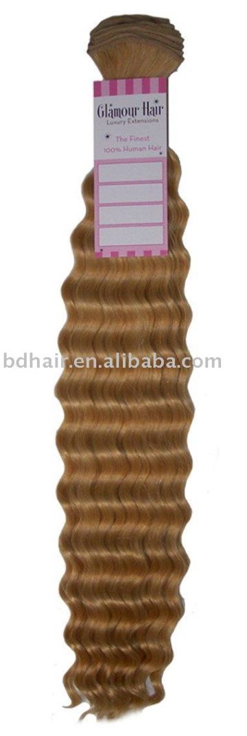 french weave human hair extension