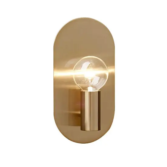 INSHINE Simple Gold Shape Wall Lamp